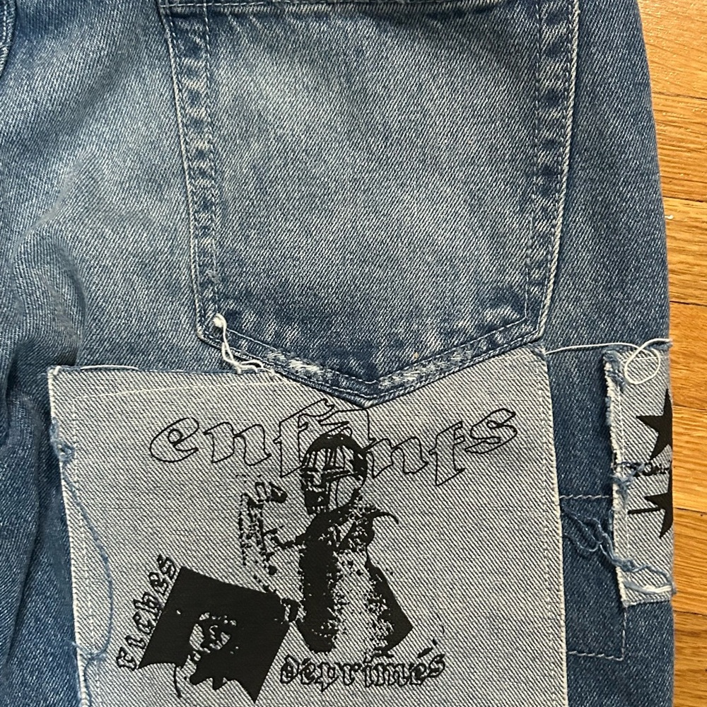 Erd Thrashed Patchwork Denim 2022 - image 7